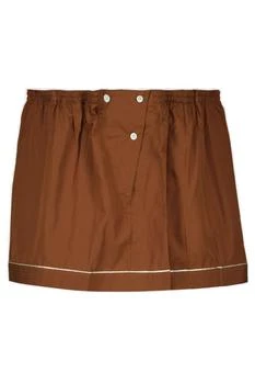 Prada | Prada Elasticated Waistband Mini Skirt