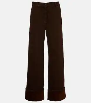 Dries Van Noten | High-rise straight jeans