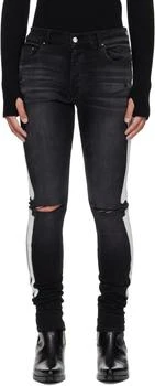 AMIRI | Black Bones Slash Jeans