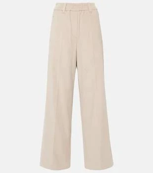 Brunello Cucinelli | Cotton corduroy wide-leg pants