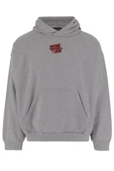 Balenciaga | Balenciaga Taped Logo Hoodie