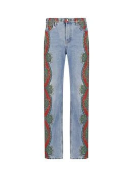 ETRO | Etro Paisley Printed High Waist Jeans