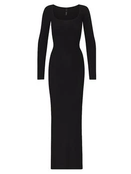 Soft Lounge Long-Sleeve Dress