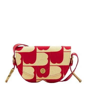Burberry | Embroidered B Design Chess Satchel Crossbody Bag