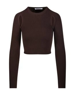 Max Mara | Max Mara Ala1234 Cut-Out Crewneck Jumper