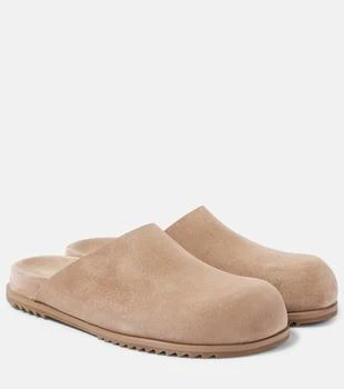 Rick Owens | Granola suede mules