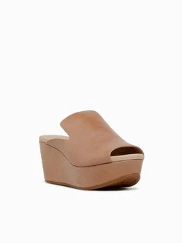 Women
s Whisper Wedge Sandals In Taupe Leather