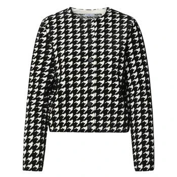 Burberry | Burberry Houndstooth Pattern Cardigan, Size X-Small