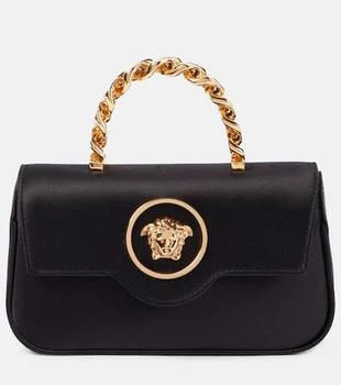 Versace | La Medusa Mini satin tote bag