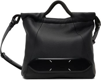 MAISON MARGIELA | Black Soft 5AC Drawstring Small Bag