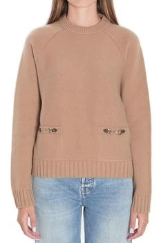 Gucci | Gucci Horsebit Detailed Knit Sweater