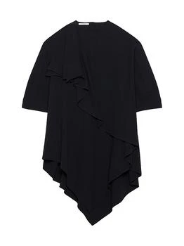 Givenchy | Asymmetric Dress in Poplin with Bow