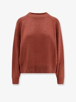 Brunello Cucinelli | Cashmere and silk sweater with sequins