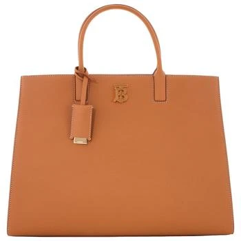 Burberry | Warm Russet Brown Grainy Leather Medium Frances Bag