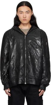 Rick Owens | Black Hollywood Flight Bomber Jacket