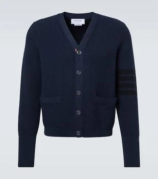 Thom Browne | 4-Bar cotton cardigan