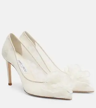 Jimmy Choo | Mimmi lace pumps
