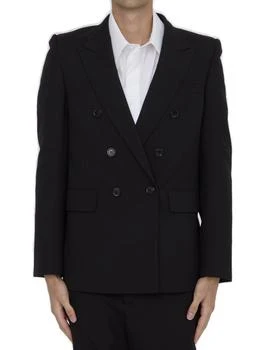 Yves Saint Laurent | Saint Laurent Double-Breasted Long-Sleeved Jacket