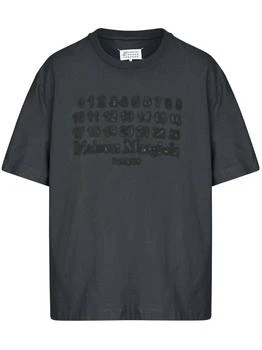 MAISON MARGIELA | Maison Margiela Numbers-Motif Crewneck T-Shirt