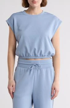 Free Flow Scuba Knit Crop Top