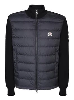Moncler | Moncler Zip-Up Knit Padded Cardigan