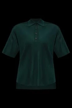 Salvatore Ferragamo | Ferragamo Logo Embroidered Knitted Polo Shirt