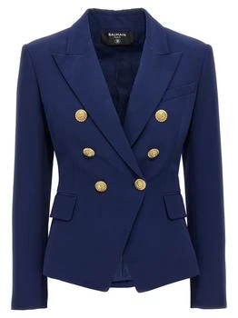 Balmain | Balmain Double Breasted Button Detailed Blazer