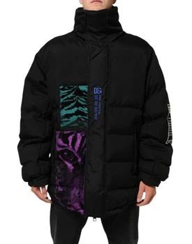 Dolce & Gabbana | Nylon Puffer Men Full Zip Men's Jacket