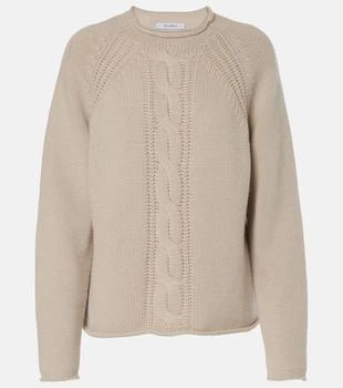 Max Mara | Pico cable-knit cashmere sweater