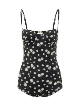 Dolce & Gabbana | Dolce & Gabbana Floral Printed One-Piece Swimsuit