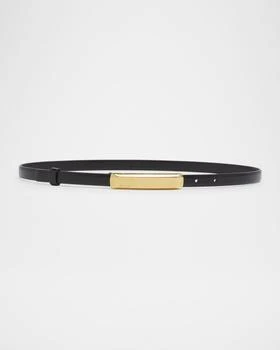 Tom Ford | Bar Smooth Leather Skinny Belt