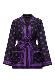 Dolce & Gabbana | Dolce & Gabbana DG All-Over Printed Twill Vanity Shirt