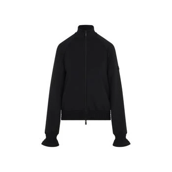 Moncler | Moncler Logo Patch Zip-Up Cardigan