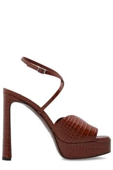 Jimmy Choo | Jimmy Choo Karli Embossed Platform Sandals
