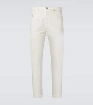 Brunello Cucinelli | High-rise slim jeans