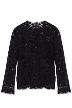 Dolce & Gabbana | Dolce & Gabbana Long-Sleeved Lace Jacket