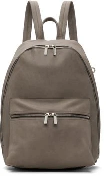 Rick Owens | Gray Concordians Soft Buffalo Backpack