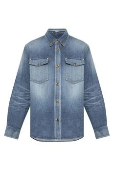 Versace | Versace Button-Up Denim Overshirt