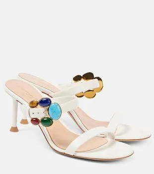 Gianvito Rossi | 70 embellished leather mules