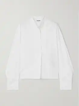 Jil Sander | Thursday Cotton-poplin Shirt - Off-white