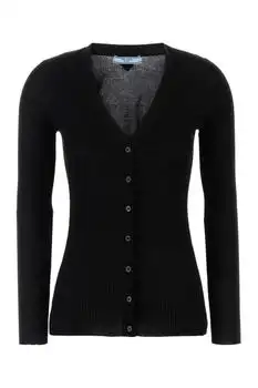 Prada | Prada Long Sleeved Knitted Cardigan