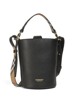 Burberry | Logo Leather Bucket Bag