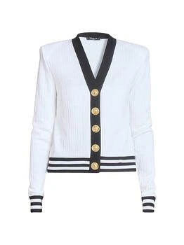 Balmain | Logo Knit Cardigan