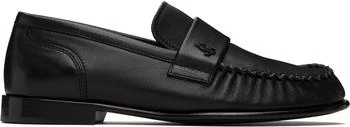 Jimmy Choo | Black Ellis Loafers