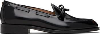 Valentino | Black Bowshire Loafers