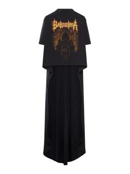 Balenciaga | Balenciaga Train Graphic Print Layered T-Shirt