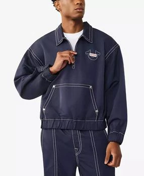 Men's Big T Quarter-Zip Popover Jacket