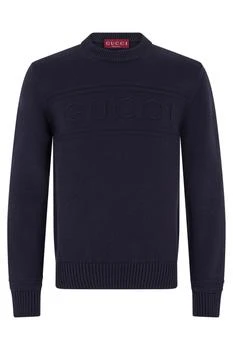Gucci | Gucci Logo Intarsia Knit Jumper