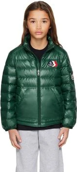 Moncler | Big Kids Green Bengi Down Jacket