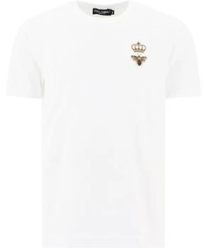 Dolce & Gabbana | Dolce & Gabbana Logo Embroidered T-Shirt